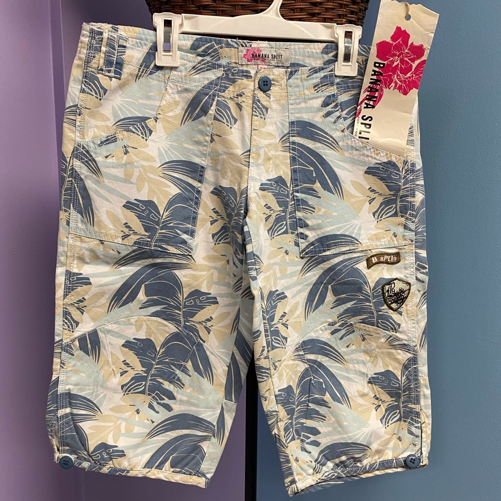 NEW BEACH Tropical Men’s Shorts Sz 28 🌴
